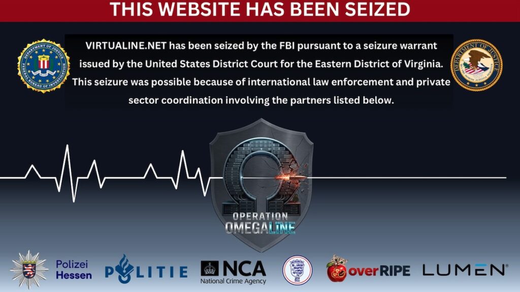 Bulletproof Host Virtualine Loses Its Domain to FBI Seizure