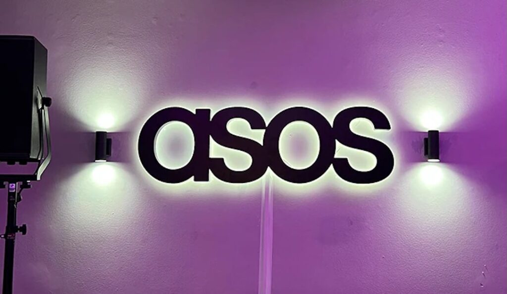 Shares in British clothing company ASOS dive after hackers apparently send push notification