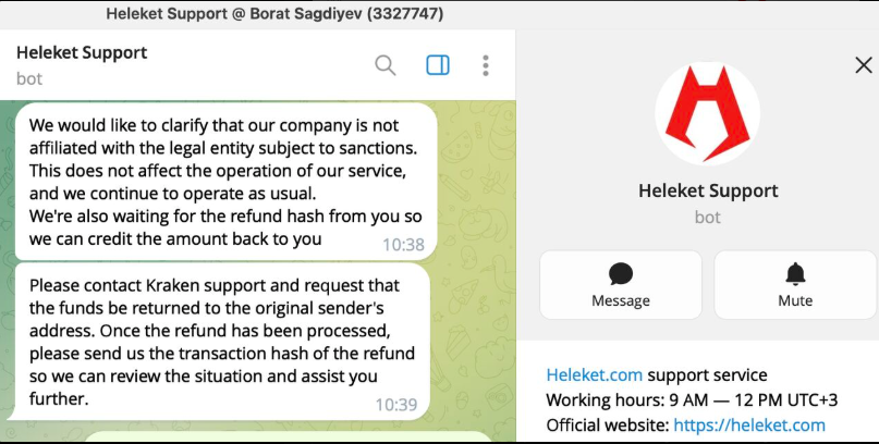 U.K. Sanctions Cryptomus for RU Money Laundering