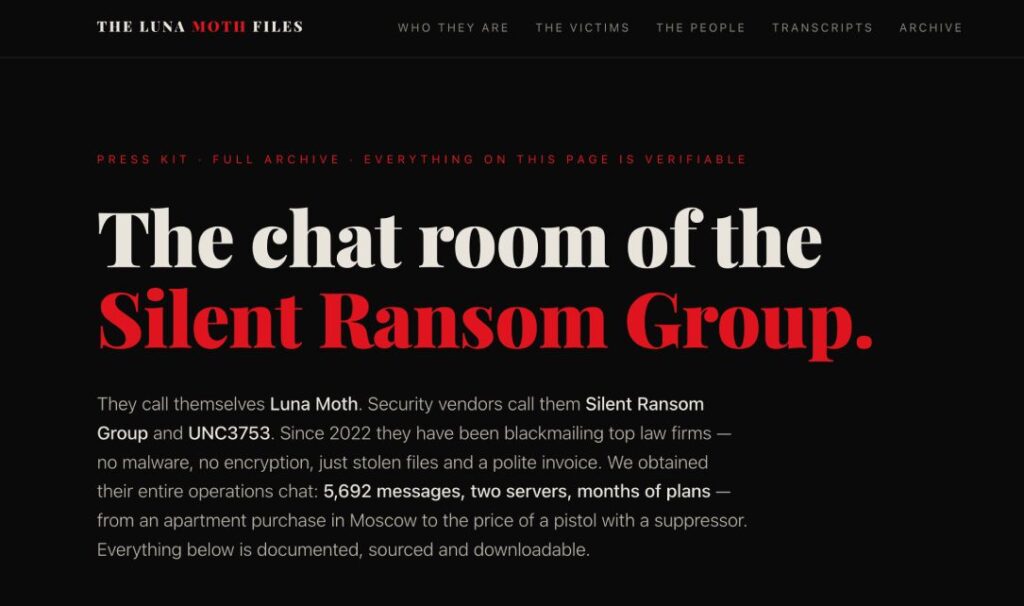 Leaked chats show Russian extortion gang sending ‘agents’ into US law firms